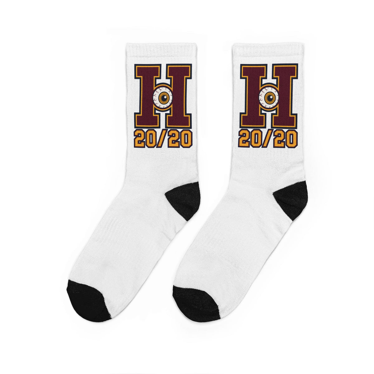 "H20/20" Logo Crew Socks